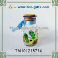 Beach style sandle glass wishes bottle as souvenir gifts
